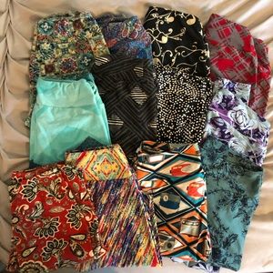 Lularoe OS legging lot